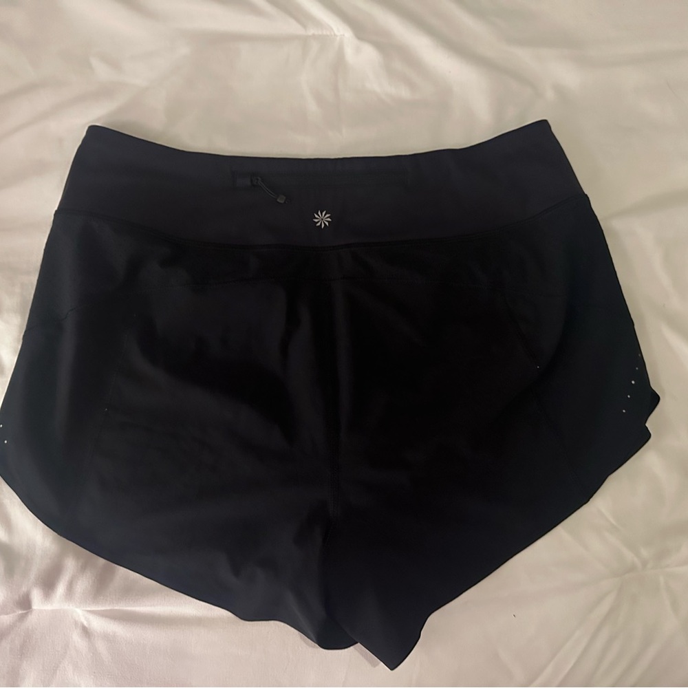 Women's Black Athleta Running Shorts